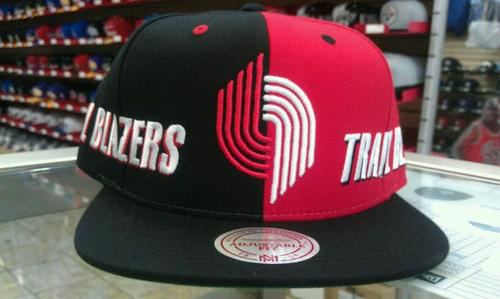 NBA Portland Trail Blazers M&N Snapback Hat id03